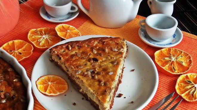 Рецепт халвичного чизкейка