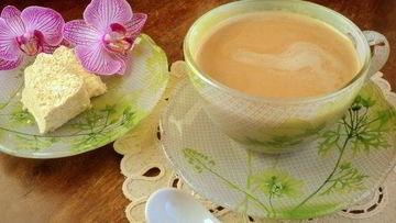 Рецепт Кофе с халвой