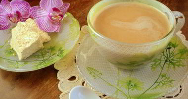 Рецепт Кофе с халвой