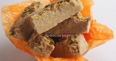 Рецепт Кунжутной халвы с фисташками