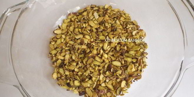 Рецепт кунжутной халвы с фисташками