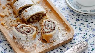 Рецепт Рулета с халвой