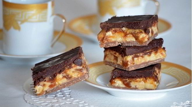 Рецепт батончика сникерс