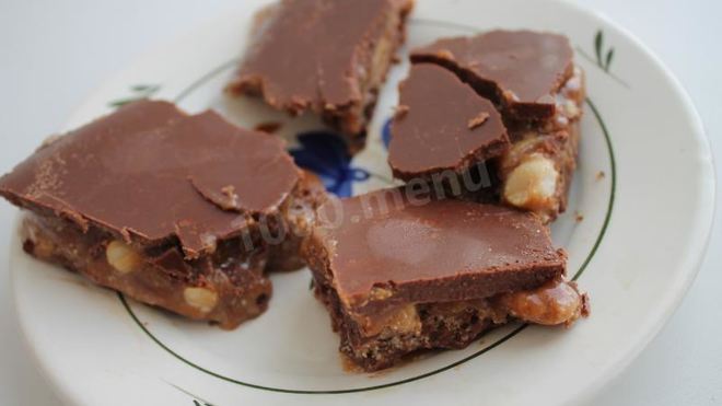 Рецепт домашнего сникерса