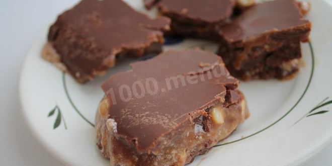 Рецепт домашнего сникерса