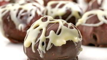 Рецепт Кокосово-ореховых конфеты в темном шоколаде