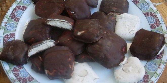 Рецепт Конфеток Нуга в шоколаде