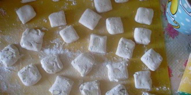 Рецепт конфеток нуга в шоколаде