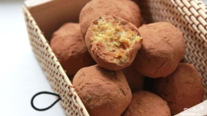 Рецепт конфет для диабетиков