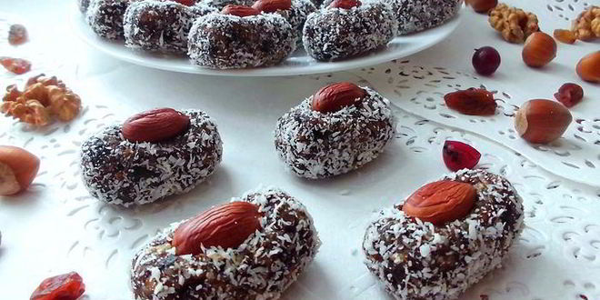 Рецепт Конфет из чернослива в кокосовой стружке