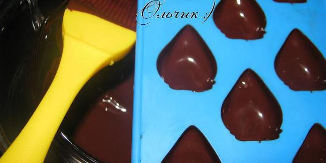 Рецепт конфет клубника в шоколаде