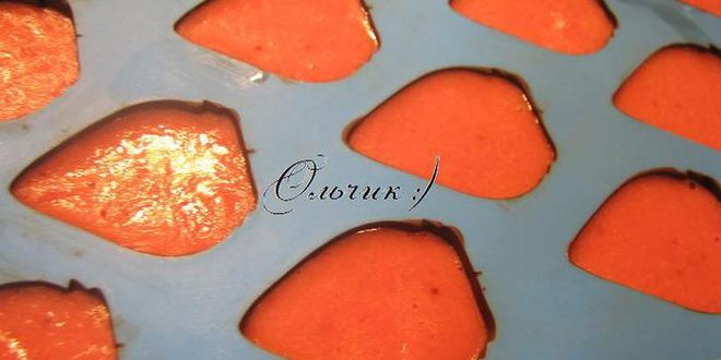 Рецепт конфет клубника в шоколаде