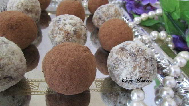 Рецепт постных конфет из пшена