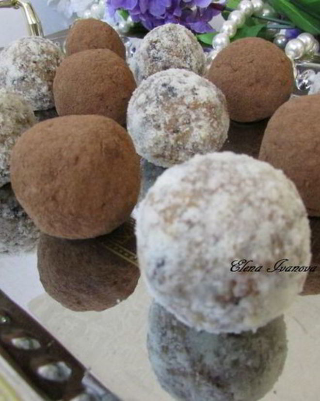 Рецепт постных конфет из пшена