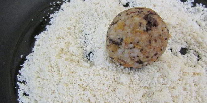 Рецепт постных конфет из пшена