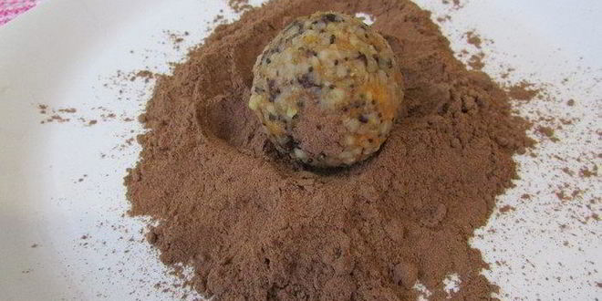 Рецепт постных конфет из пшена