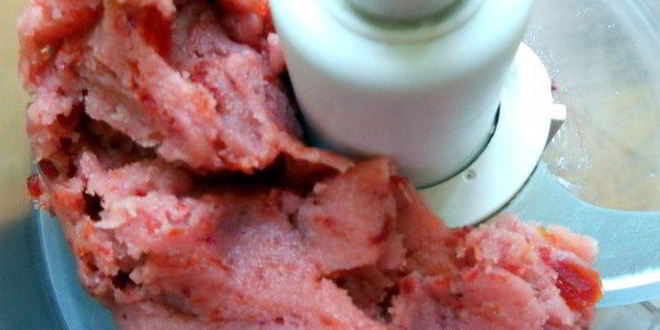 Рецепт розовых марципановых конфет