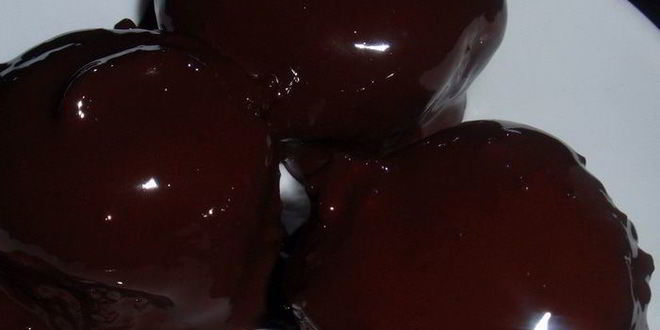 Рецепт шоколадна-творожных конфетки