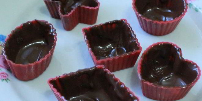 Рецепт шоколадных конфет с начинкой