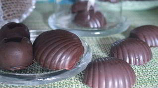 Рецепт Шоколадных конфет с нутом и цукатами