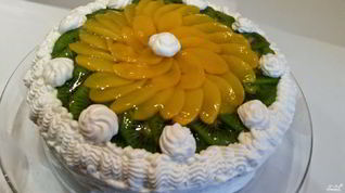 Рецепт Бисквитна-кремового торт