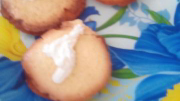 Рецепт Бисквитных печений с кремом