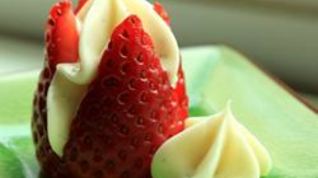 Рецепт Клубники с кремом из Филадельфии