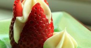 Рецепт Клубники с кремом из Филадельфии