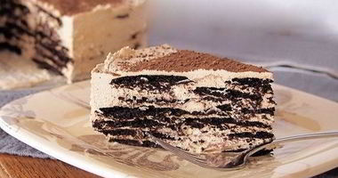 Рецепт Кофейного десерта из вафель и крема