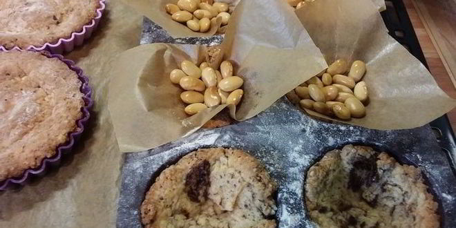 Рецепт корзиночек с ванильным кремом и свежими ягодами