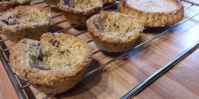 Рецепт корзиночек с ванильным кремом и свежими ягодами