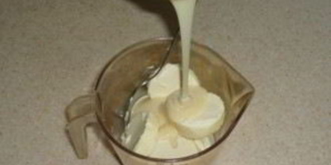 Рецепт крема для торта из сгущенки