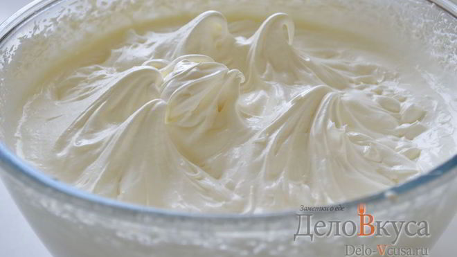 Рецепт крема из взбитых сливок