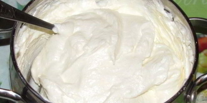 Рецепт Крема творожно-сливочный