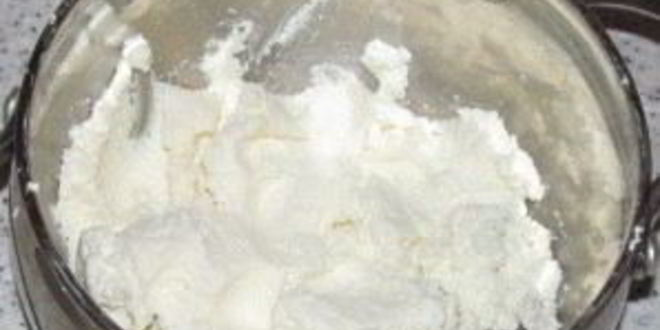 Рецепт крема творожно-сливочный