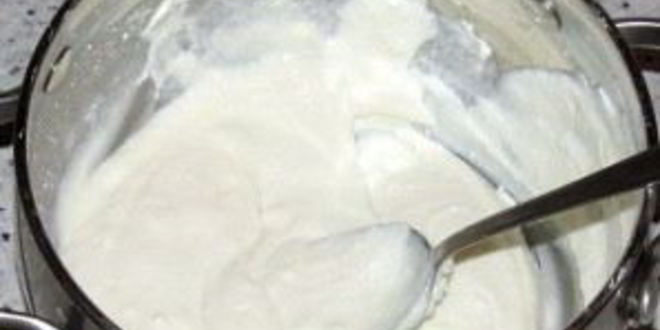 Рецепт крема творожно-сливочный