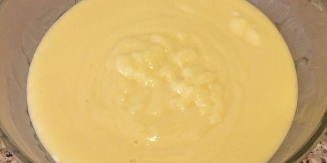 Рецепт кростаты с кремом и персиками