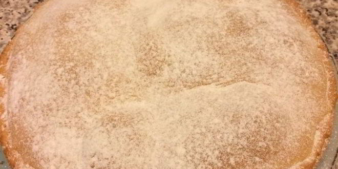 Рецепт кростаты с кремом и персиками