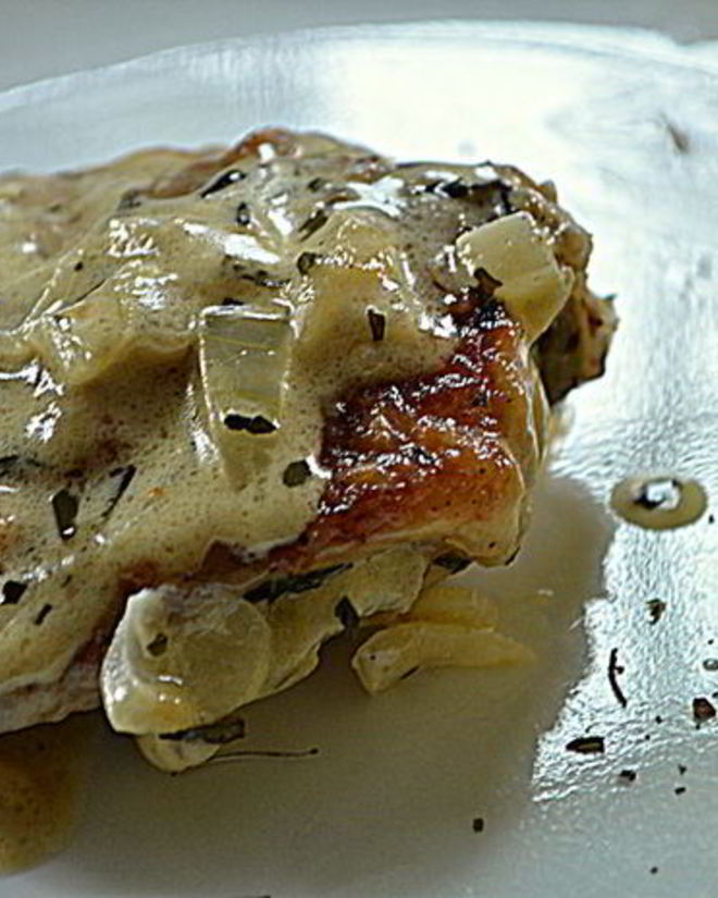 Рецепт куриных бедрышек в соусе кремово-горчичном