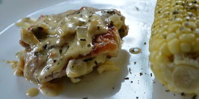 Рецепт куриных бедрышек в соусе кремово-горчичном