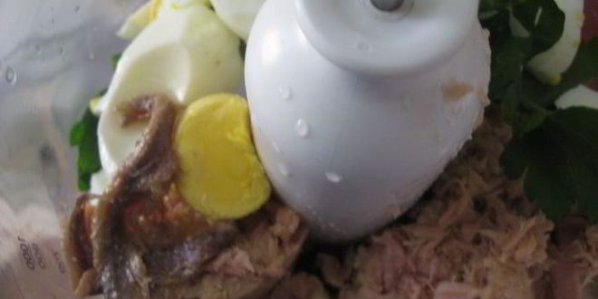 Рецепт лимонов, фаршированных кремом из тунца