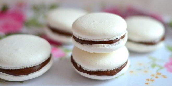 Рецепт макарон с шоколадным кремом