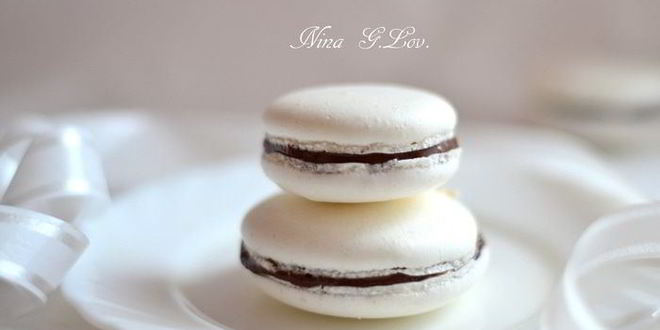 Рецепт макарон с шоколадным кремом