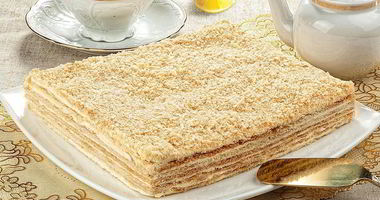Рецепт Песочных коржей с заварным кремом
