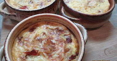 Рецепт Помидоров черри в креме из сыра Джюгас