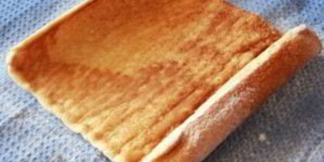 Рецепт рулета бисквитного с творожным кремом