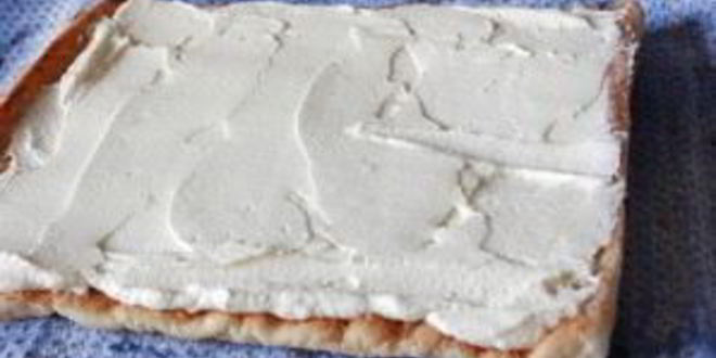 Рецепт рулета бисквитного с творожным кремом