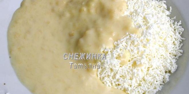 Рецепт рулета из овсяных хлопьев с творожно-малиновой начинкой и кремом