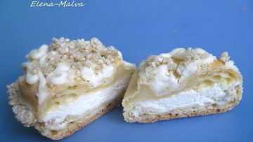 Рецепт Шу Кунжутные облачка с лимонным кремом