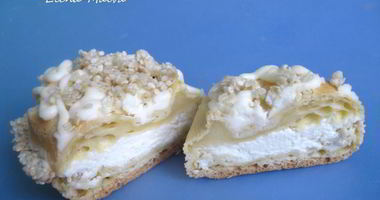 Рецепт Шу Кунжутные облачка с лимонным кремом